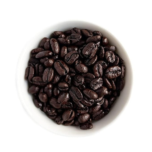 Fresh Roasted Coffee, Organic Black Knight Water-Processed Decaf | USDA Organic, Kosher | Dark Roast 12 oz Whole Bean