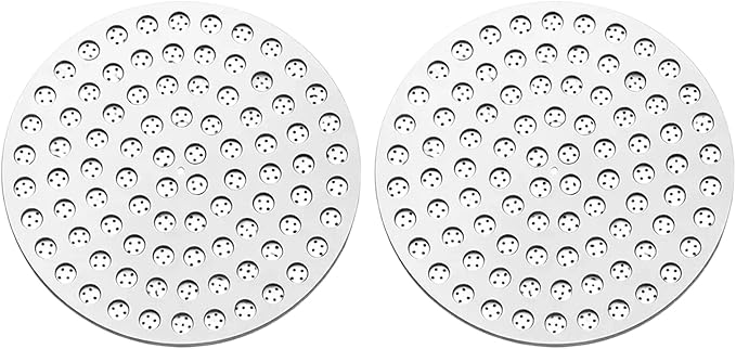 2 PCS 53.3mm Puck Screen, Espresso Puck Screen 53.3, Professional Coffee Tool with Dual-Layer Design, 53mm Coffee Accessory for Enhanced Extraction, Compatible with Standard 53mm Portafilters