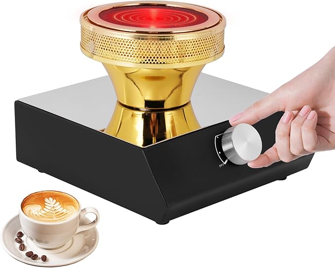 Msfullsea Halogen Beam Heater Burner halogen siphon coffee burner Heater for Syphon Coffee Maker 110V