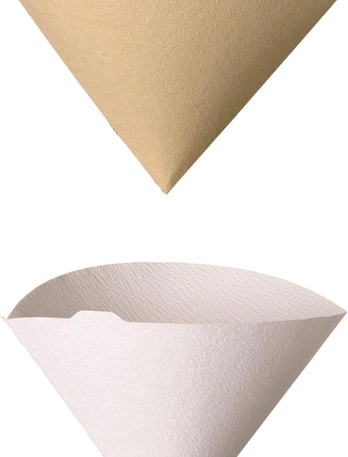 Hario V60 Paper Coffee Filter, Size 02, White, 100ct Box