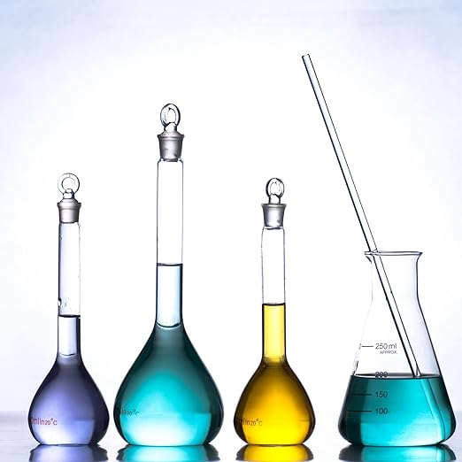 MECCANIXITY 3.3 Borosilicate Glass Stick 11.81" Length 5mm Dia Stir Rod Mixing Tools with Both Ends Round for Lab Kitchen Science 3Pcs