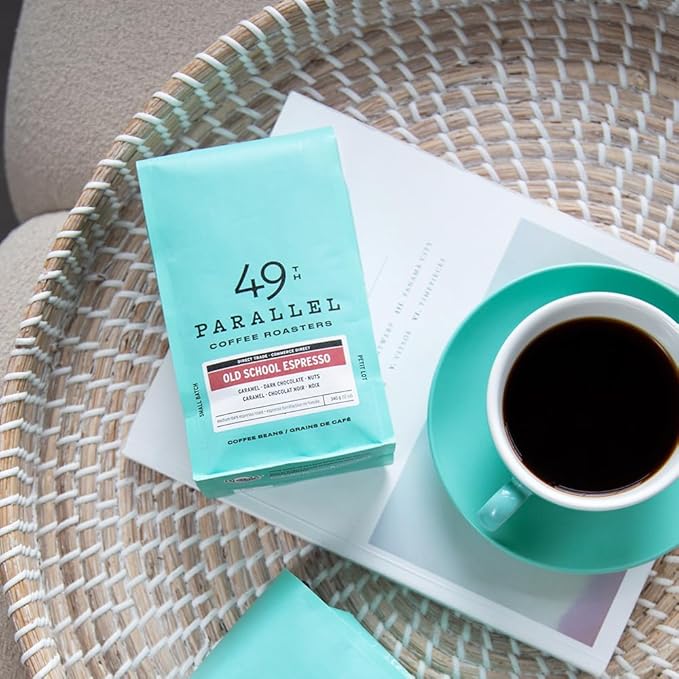 49th Parallel Coffee Roasters Old School Espresso, 340 GR
