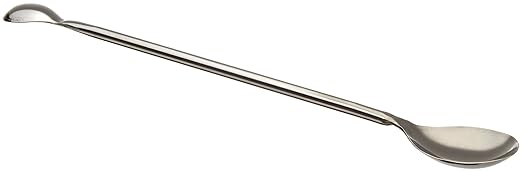 SP Bel-Art Stainless Steel Double-Ended Spoon; 1.8ml and 5.0ml (Pack of 2) (H36729-0025)