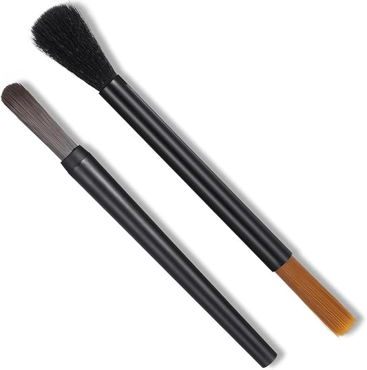 2Pcs Coffee Grinder Cleaning Brush Dusting Espresso Machine Brush Barista Brushes Machine Cleaning for Barista Home Kitchen