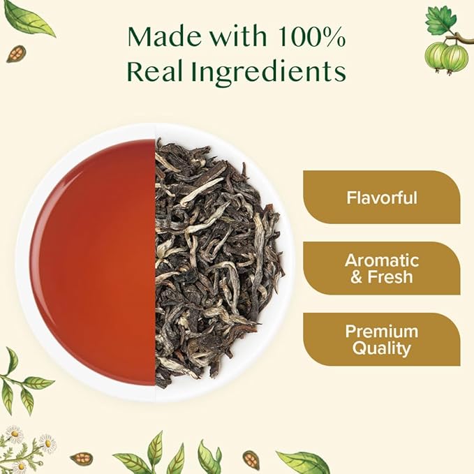 VAHDAM Assorted Oolong Tea Sampler Gift Set (5 Flavors) – Gluten-Free, Non-GMO | 5 Unblended Loose Leaf Teas | Tea Variety Pack | Valentines Day Gifts for Him & Her
