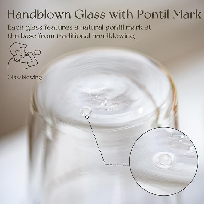 16oz Clear Double Wall Drinking Glass Cups with Lids and Straws, 2 Pc Set – Condensation Resistant Insulated Glass Can Tumblers for Cold Drinks,Iced Coffee,Tea,Juice and Mixed Drinks Cleaning Brush