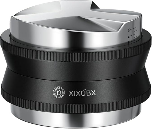 51mm Espresso Tamper, Coffee Distributor and Tamper 304 Stainless Steel Espresso Hand Tamper, Adjustable Depth Espresso Distribution Tool, Professional Espresso Leveler Barista Tools