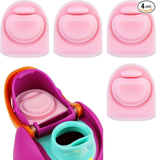 4pcs Replacement Stopper Seal Compatible with Owala FreeSip 24oz 32oz,Water Bottle Lid Insert Cap Silicone Seal Parts for Owala 16/19/24/32/40oz Spout Gasket Mouth piece Accessories F3