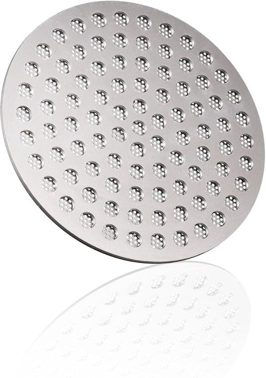 Espresso Puck Screen, SANTOW 53mm Portafilter Shower Screen Puck Mesh Compatible wit Breville 54mm Portafilter - 1.5mm Thick, 304 Stainless Steel with Titanium PVD Coating, Dual Layer Filter