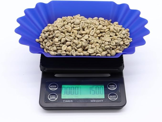 Fresh Roast Coffee Roaster Bundle SR540, Glass Extension Tube, Pour Over DIgital Scale, (2lbs) Sample Pack of Green Beans, (2-Pack) Sample Trays, Chaff Brush