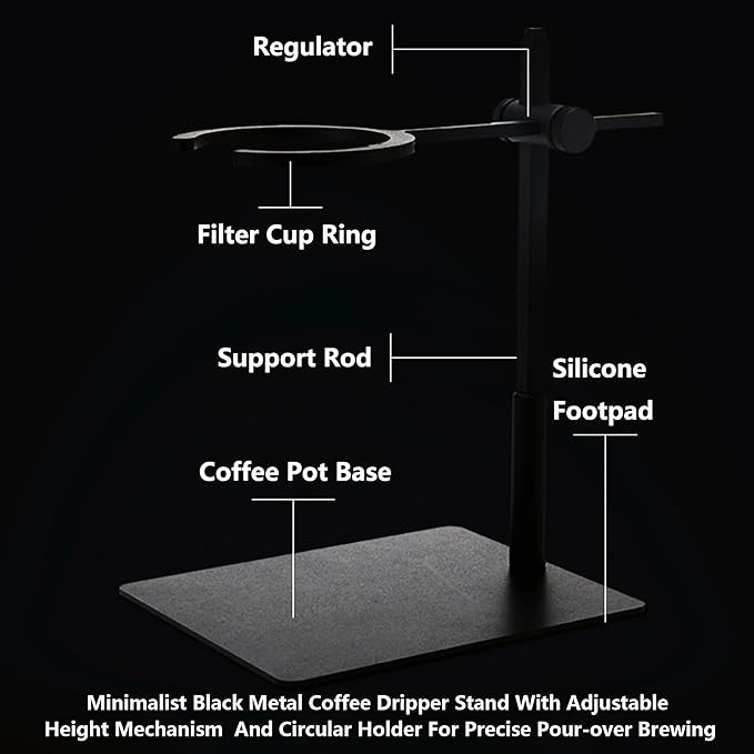 Makidar Pour Over Coffee Station Coffee Dripper Stand Stainless Steel
