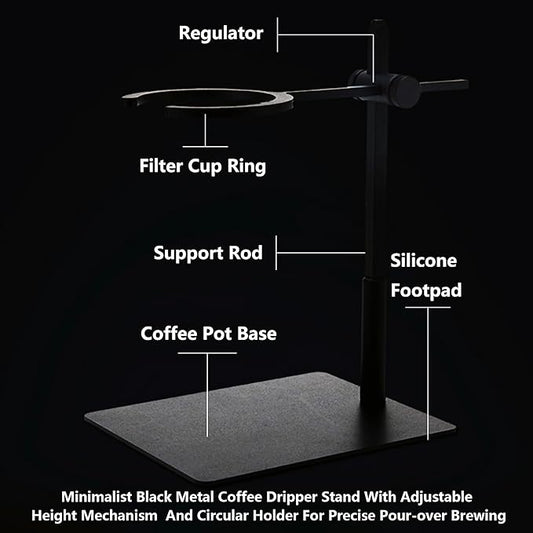 Makidar Pour Over Coffee Station Coffee Dripper Stand Stainless Steel