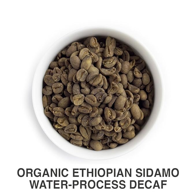 Fresh Roasted Coffee, Unroasted Water Process Decaf Home Roasting Starter Kit, Kosher