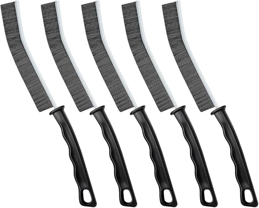 Crevice Cleaning Brush，Hard-Bristled Grout Brush，2024 New Multifunctional Gap Cleaning Brush Tool，Dead Corners Brushes for Bathroom Kitchen Tiles Window Door Slots，5pcs