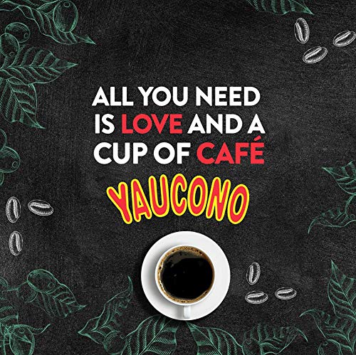 Yaucono Ground Coffee Bagged, 14 Ounce (Pack of 9)