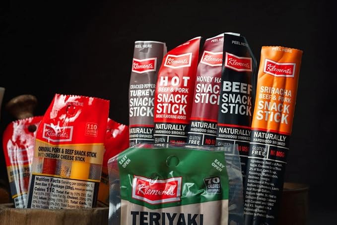 Jerky.com XXL Meat Sticks Gift Bag | 52 Piece Gift Basket with Beef Sticks, Pork, Turkey, Ham & Cheese | Over 2 lbs of High Protein Meat Snacks | Beef Jerky Gifts for Men