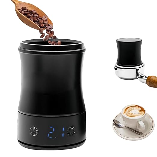 Digital Coffee Scale with Dosing Cup 2-in-1, 0.1g Precision USB-C Rechargeable Espresso Scale, IPX4 Waterproof, Multi-Purpose for 58mm Espresso Machines, Drip, French Press