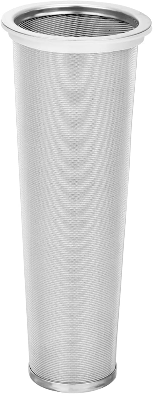 Cold Brew Coffee Filter for 64 OZ Wide Mouth Mason Jar, 304 Stainless Steel Strainer with Seal Ring for Iced Drinks, Sun Tea Infuser and Cold Brew Coffee Maker