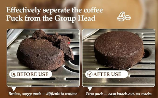 3 packs 51mm Espresso Puck Screen - 0.2mm Espresso Puck Screen, Stainless Steel Reusable Coffee Filter, Compatible with Espresso Machine 51mm Portafilter Basket (51.0mm)