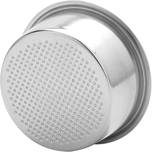 51mm Stainless Steel Coffee Filter Basket, 2 Cup Coffee 51mm Single Wall non-pressurized Filter Basket, Please check the size and shape carefully