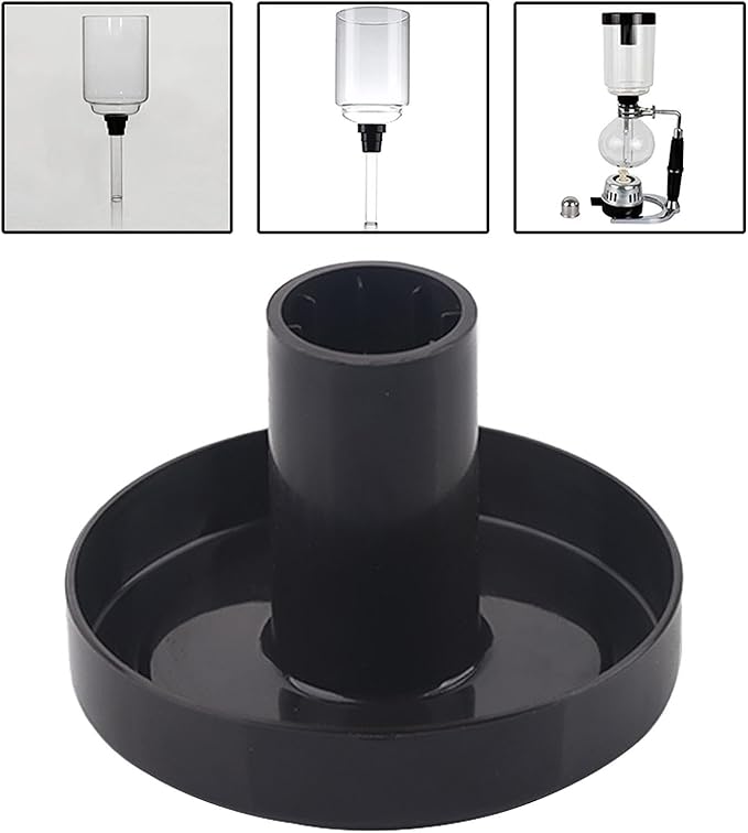 DimyFew Upper Bowl Lid Siphon Pot Accessory Spare Parts Upper Chamber Cover Siphon Coffee Maker Part for Top, Easy to Clean, 10cm