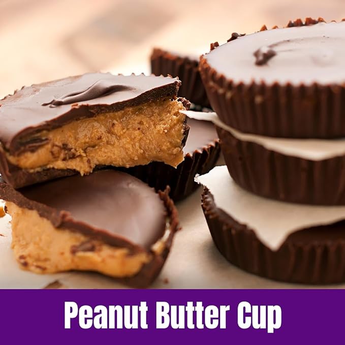Door County Coffee Peanut Butter Cup Flavored Coffee Ground - 8 oz Bag - Spring & Summer Seasonal - Medium Roast - 100% Specialty Arabica - Peanut Butter & Chocolate