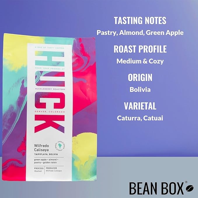 Bean Box Sampler - Roasted by Huckleberry Roasters, 3-Pack, Freshly Ground Coffee, Gourmet Coffee