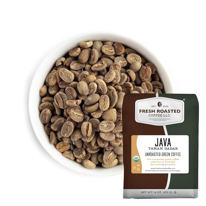 Fresh Roasted Coffee, Unroasted Indo-Pacific Home Roasting Starter Kit, Kosher