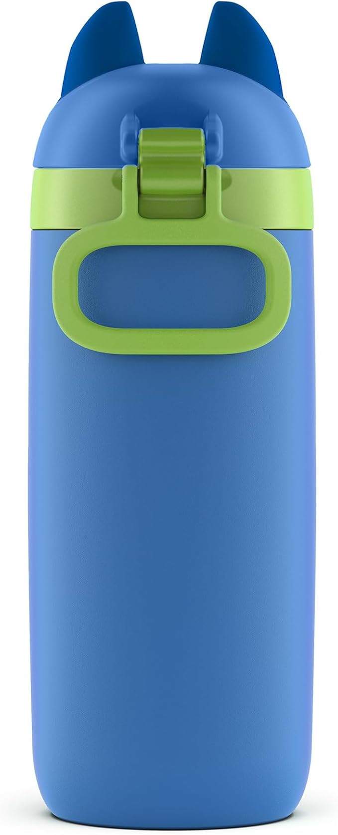 Ello Ellies 12oz Vacuum Insulated Stainless Steel Kids Water Bottle with Straw and Built-in Carrying Handle and Leak-Proof Locking Lid for School Backpack, Lunchbox and Outdoor Sports, Dog