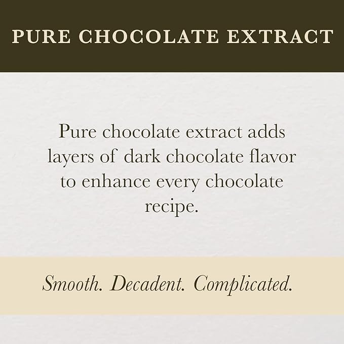 Cook's Pure Chocolate Extract 16 oz