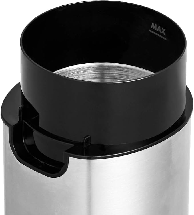 Amazon Basics Fast Electric Coffee Grinder for Home Use, Easy to Use Coffee Bean and Spice Grinder with Heavy-Duty Stainless Steel Grind Blades