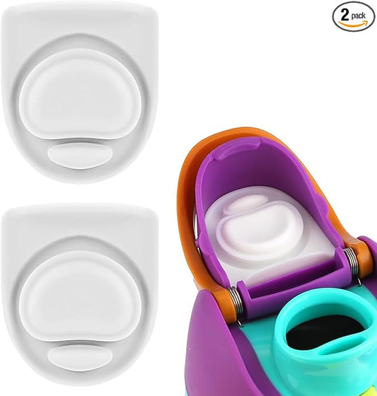 2pcs Replacement Rubber Stopper Seal Compatible with Owala FreeSip 24oz 32oz,Water Bottle Lid Insert Cap Silicone Seal Parts for Owala 16/19/24/32/40oz Spout Gasket Mouthpiece Accessories ZS2