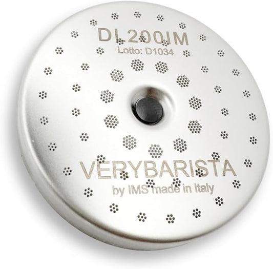 IMS Precision Shower Screen DL200IM with Custom Verybarista Design for Delonghi Dedica, La Specialista, Maestro
