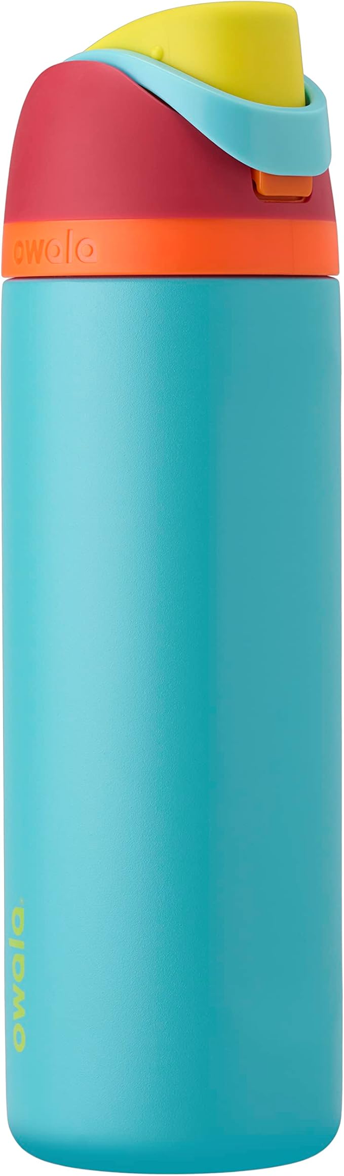 Owala FreeSip Insulated Stainless Steel Water Bottles with Straw, 32 Oz and 24 Oz, Summer Sweetness
