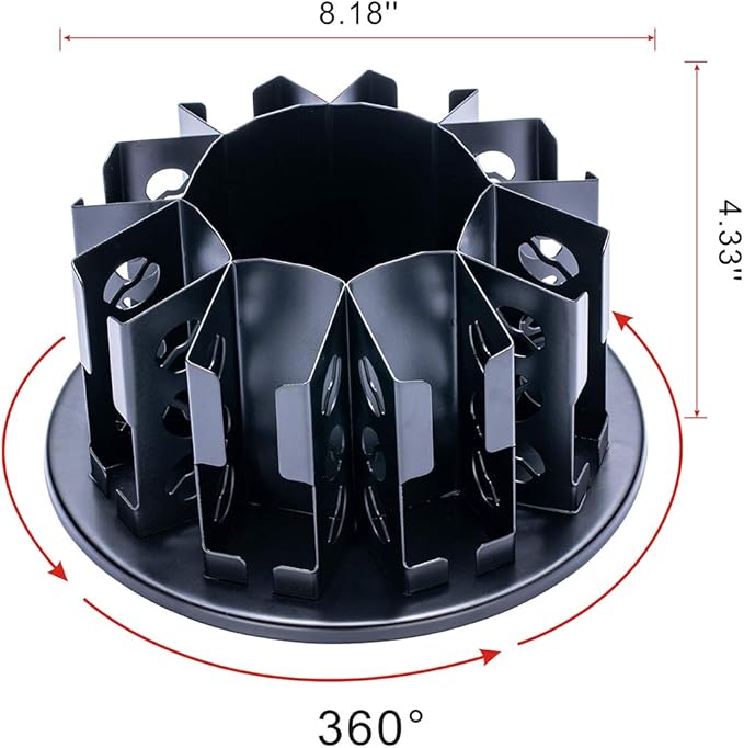FlagShip Nespresso Pod Holders Storage Carousel Coffee Nespresso Original Line Capsules Holder Coffee Capsules Holder Organizer Stand Small 80 Pods Originalline