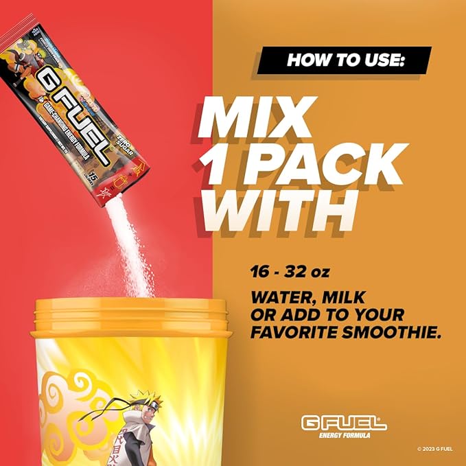 G Fuel Sage Mode Energy Powder Packets, Sugar Free, Clean Caffeine Focus Supplement, Water Mix, Pomelo Fruit + Peaches Flavor, Focus Amino, Vitamin + Antioxidants Blend - 6 Stick Pack, 0.25 oz