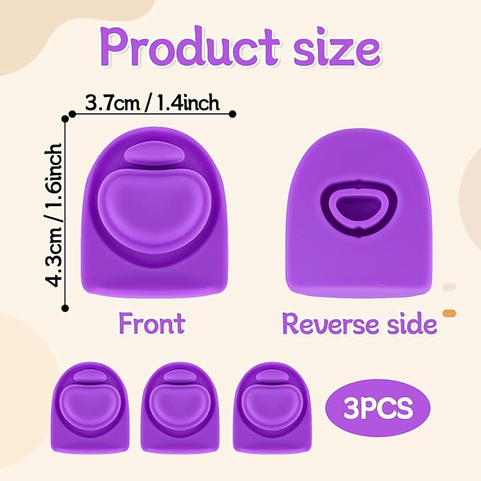 3pcs Replacement Rubber Stopper Seal Compatible with Owala FreeSip 24oz 32oz,Water Bottle Lid Cap Silicone Seal Parts for Owala 16/19/24/32/40oz Spout Gasket Mouthpiece Piece Accessories F4