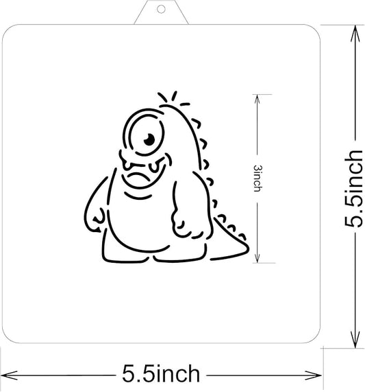 Reusable PYO Cookie Stencil Paint Your Own Custom Design Unique Cookies Stencils Creates Custom Coloring Pages Designs, Perfect for Kids, Parties, and Bakers. Detailed Designs.