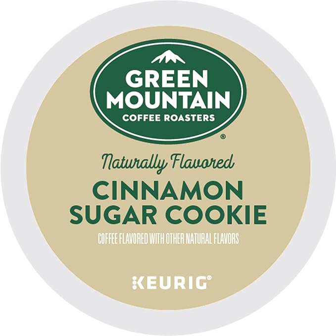 Green Mountain Coffee Roasters Cinnamon Sugar Cookie Coffee, Keurig Single Serve K-Cup Pods, 72 Count
