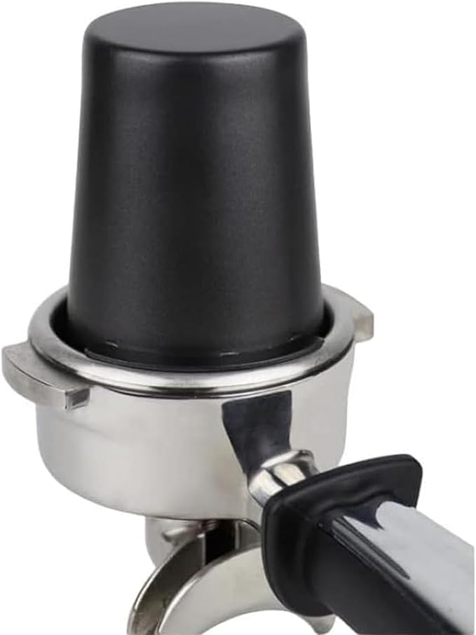 Coffee Dosing Cup 54mm, Stainless Steel Espresso Coffee Dosing Cup Espresso Machine Accessories, Coffee Powder Feeder Part Easy Use Coffee Grinder Powder Cup Compatible with 54mm Coffee Filter