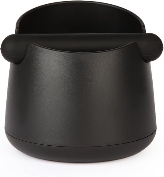 Knock Box Large Capacity Design Espresso Knock Box Shock-absorbent Knock Box Espresso with Removable Knock Bar and Non-Slip Base Espresso Accessories for Home/Office