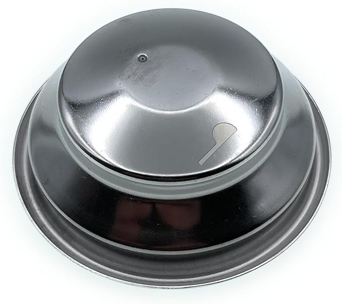54mm 1 Cup Dual Wall Coffee Filter Basket - Pressurized Stainless Steel, Metal Portafilter Container - Reusable, Washable - Compatible with Breville Espresso Machines - 7/10g (Dual Wall - 1 Cup)