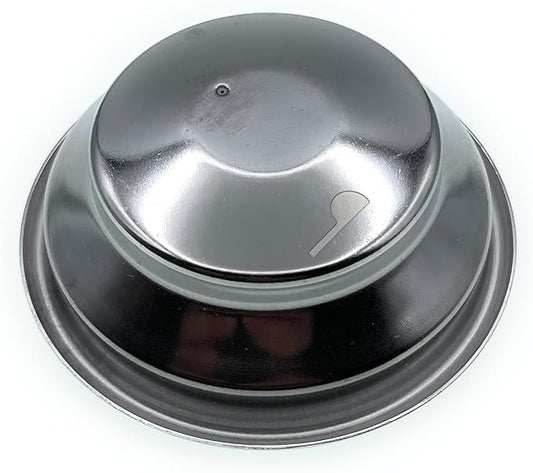 54mm 1 Cup Dual Wall Coffee Filter Basket - Pressurized Stainless Steel, Metal Portafilter Container - Reusable, Washable - Compatible with Breville Espresso Machines - 7/10g (Dual Wall - 1 Cup)