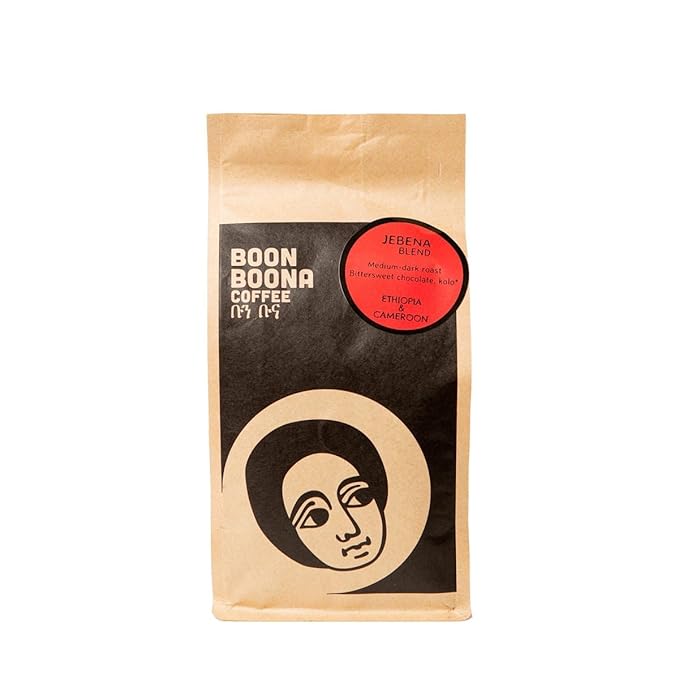 Jebena Blend - Roasted by Boon Boona Coffee - Whole Bean Coffee - 12 Ounce Bag