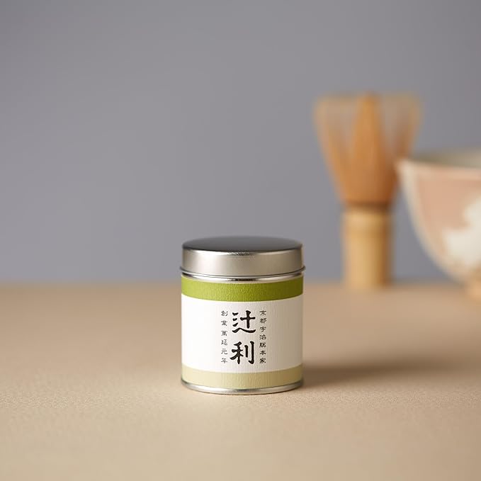 TSUJIRI Matcha - Uzu no Shiro (30g / 1.06oz) - Ceremonial Grade Matcha Powder - Authentic Japanese First Harvest Matcha Green Tea - Uji, Kyoto, Japan, 1860