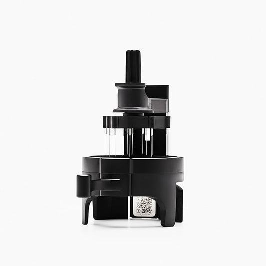 Barista Hustle Black AutoComb Espresso WDT Distribution Tool, 12 Needle Espresso Stirrer With Adjustable Needle Depth, Smooth Bearing Action, Compatible With Most 58 mm Baskets and Portafilters