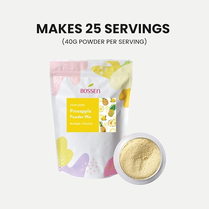 Bossen Bubble Tea Powder Mix (Pineapple)