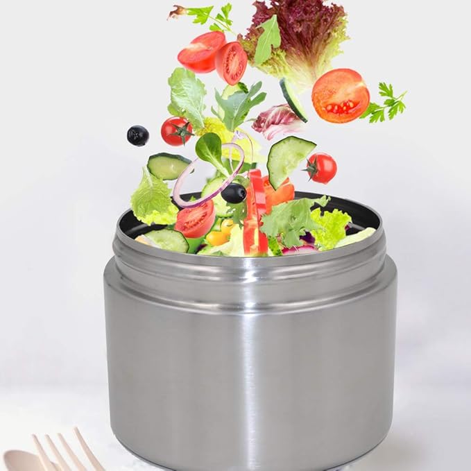 CoaGu 24oz Coffee Container: BPA-Free, Dishwasher Safe, Airtight 18/8 Stainless Steel Lunch Storage Solution