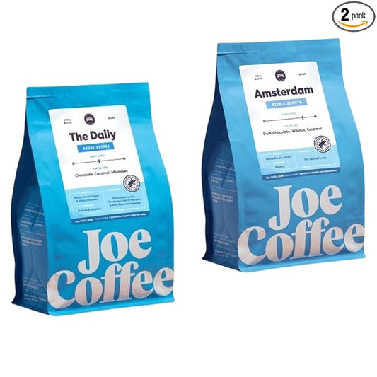 Bean Box Sampler - Roasted by Joe Company, 2-Pack, Whole Bean Coffee, Gourmet Coffee