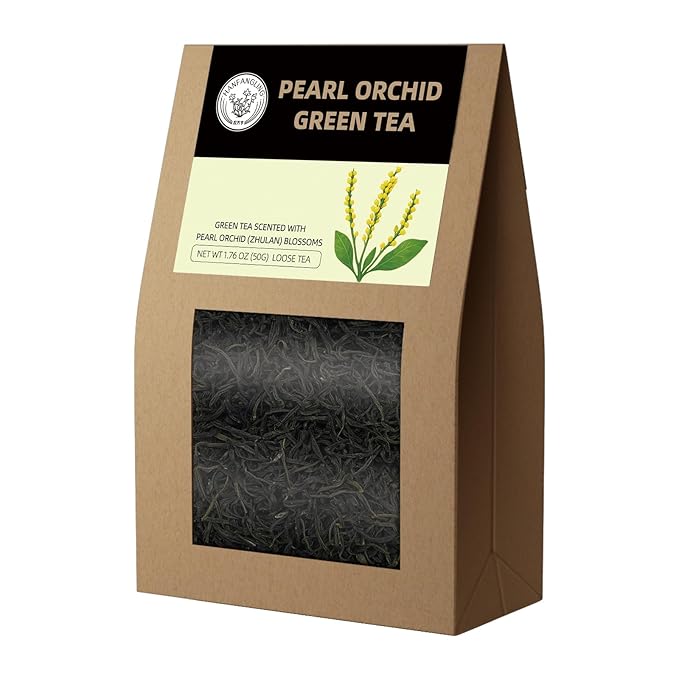 HANFANGLING Pearl Orchid Green Tea Huangshan Maofeng Green Tea Fresh And Refreshing Loose-Leaf
